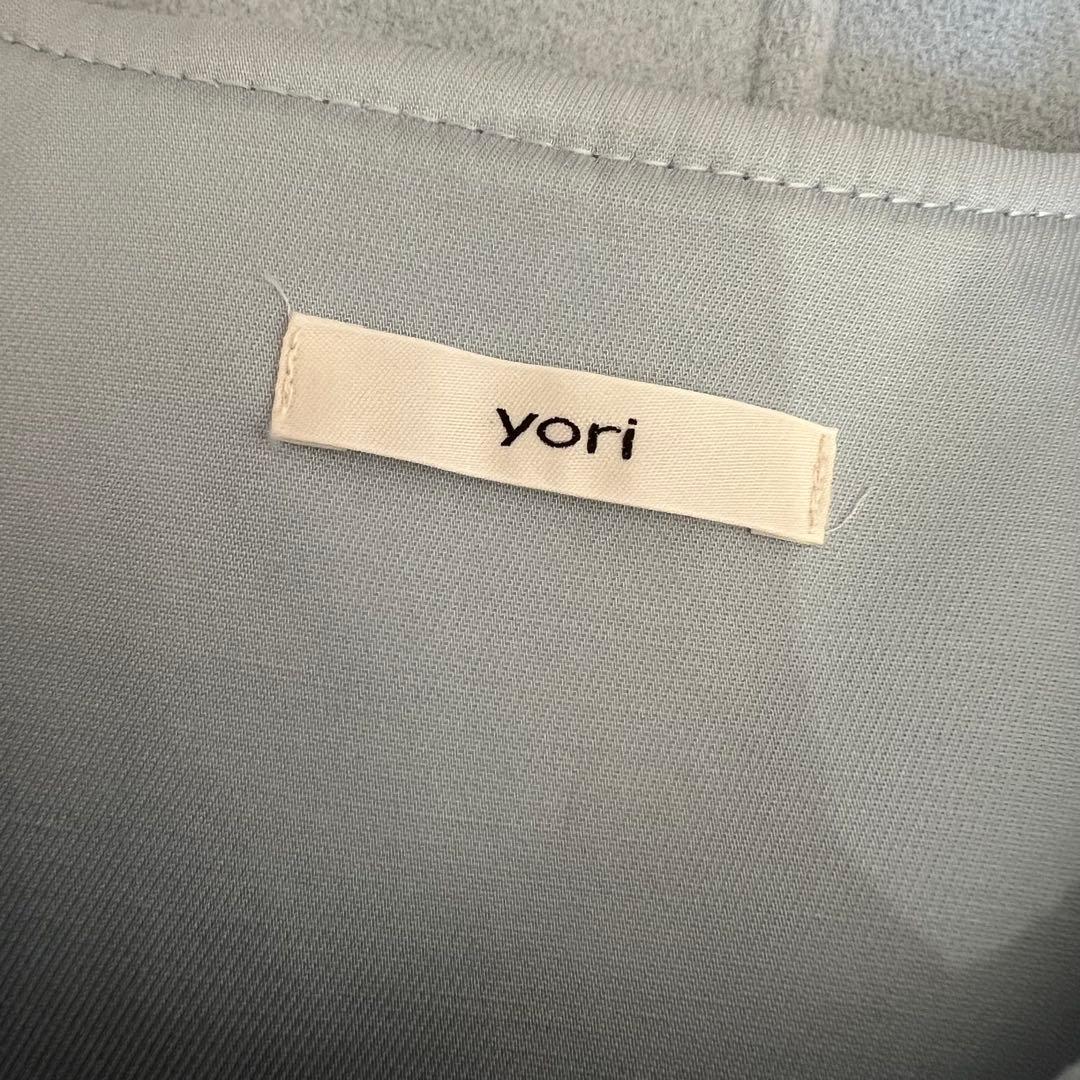 yori ウールノーカラーコート