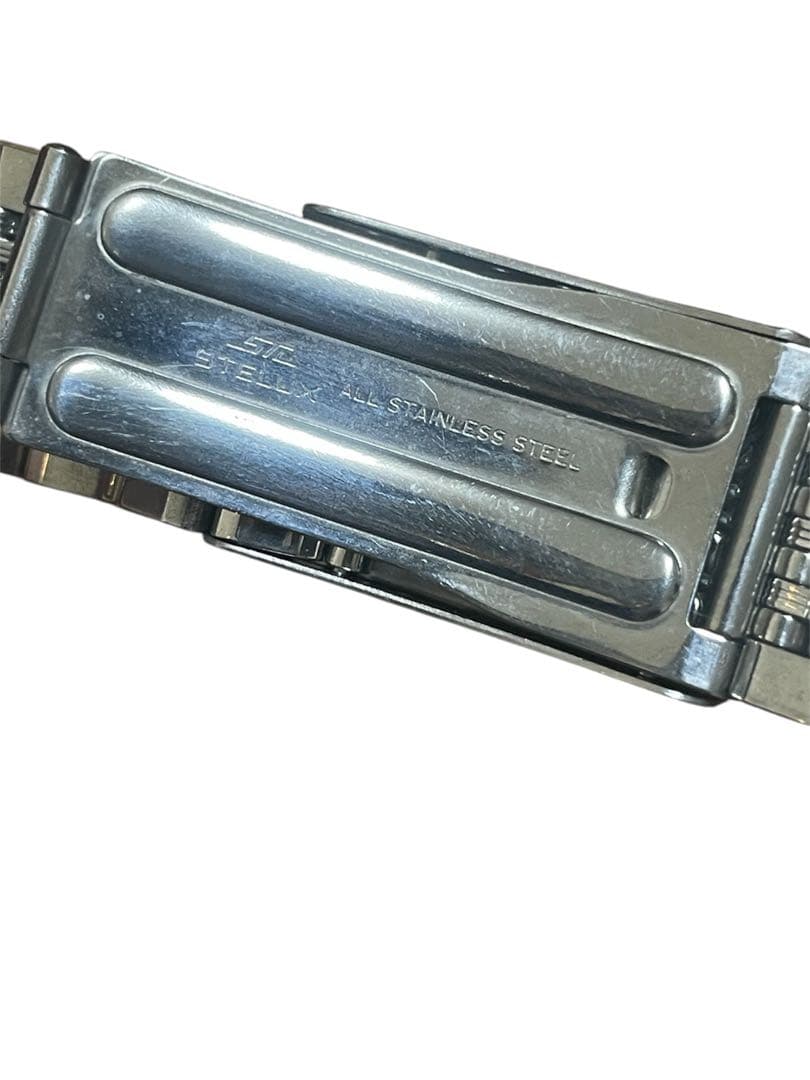 SEIKO セイコーSTELUX ステラックス　ヴィンテージ金属ベルト