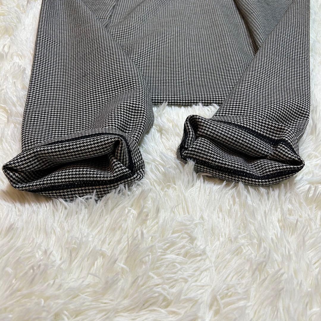 【希少】　コムデギャルソン　ペンギンパンツ　サルエルパンツ　千鳥格子　グレー　S