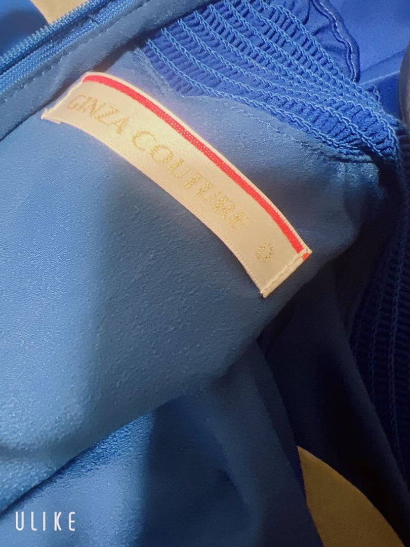 n*す様 Sugar キャバクラ ロイヤルブルー ナイトドレス 5号