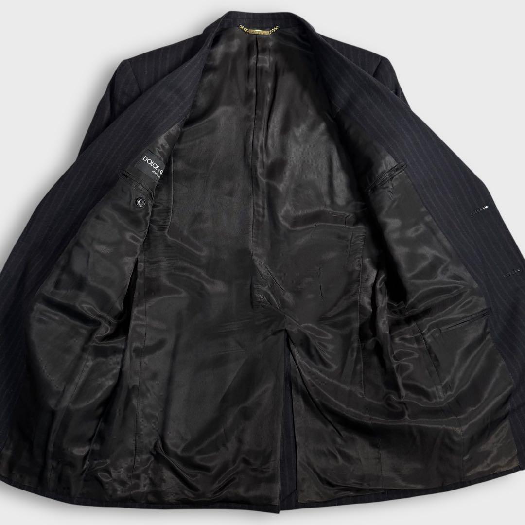 DOLCE&GABBANA 2B スーツ セットアップ 48 ストライプ