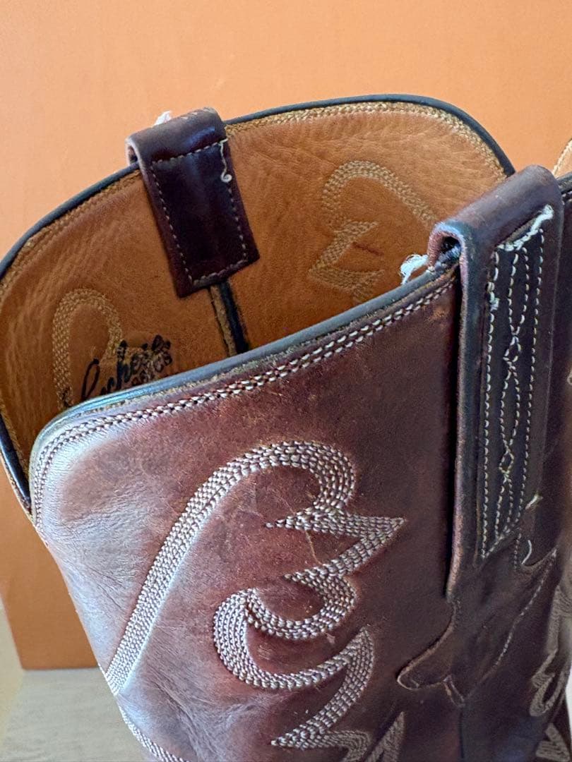 メンズ　ウエスタンブーツ　ルケーシー