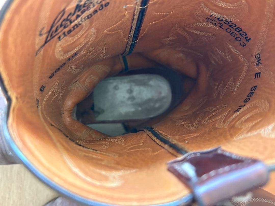 メンズ　ウエスタンブーツ　ルケーシー