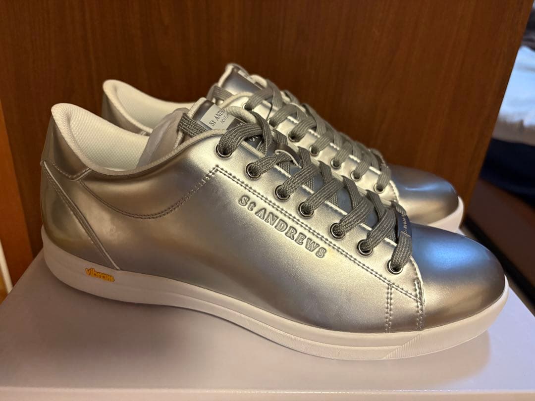 【新品格安・半額以下】セントアンドリュース　ゴルフシューズ　靴袋付き