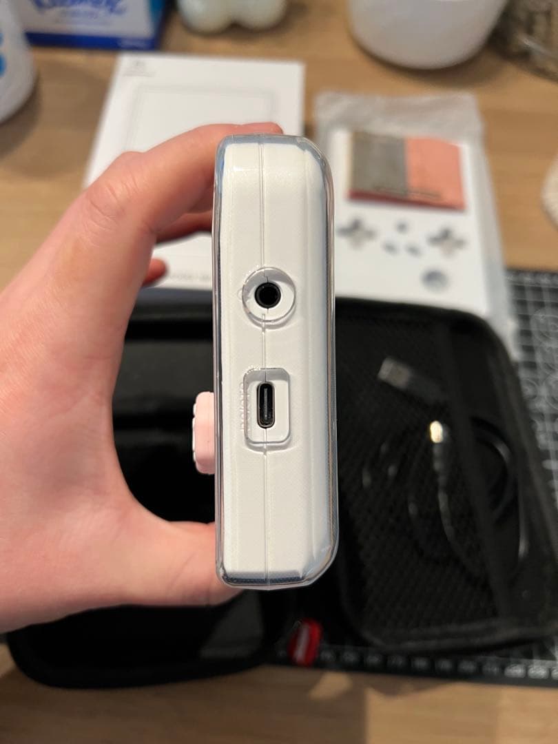 Anbernic rg40xxv白 256GB+64GB 美品