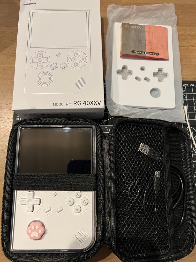 Anbernic rg40xxv白 256GB+64GB 美品