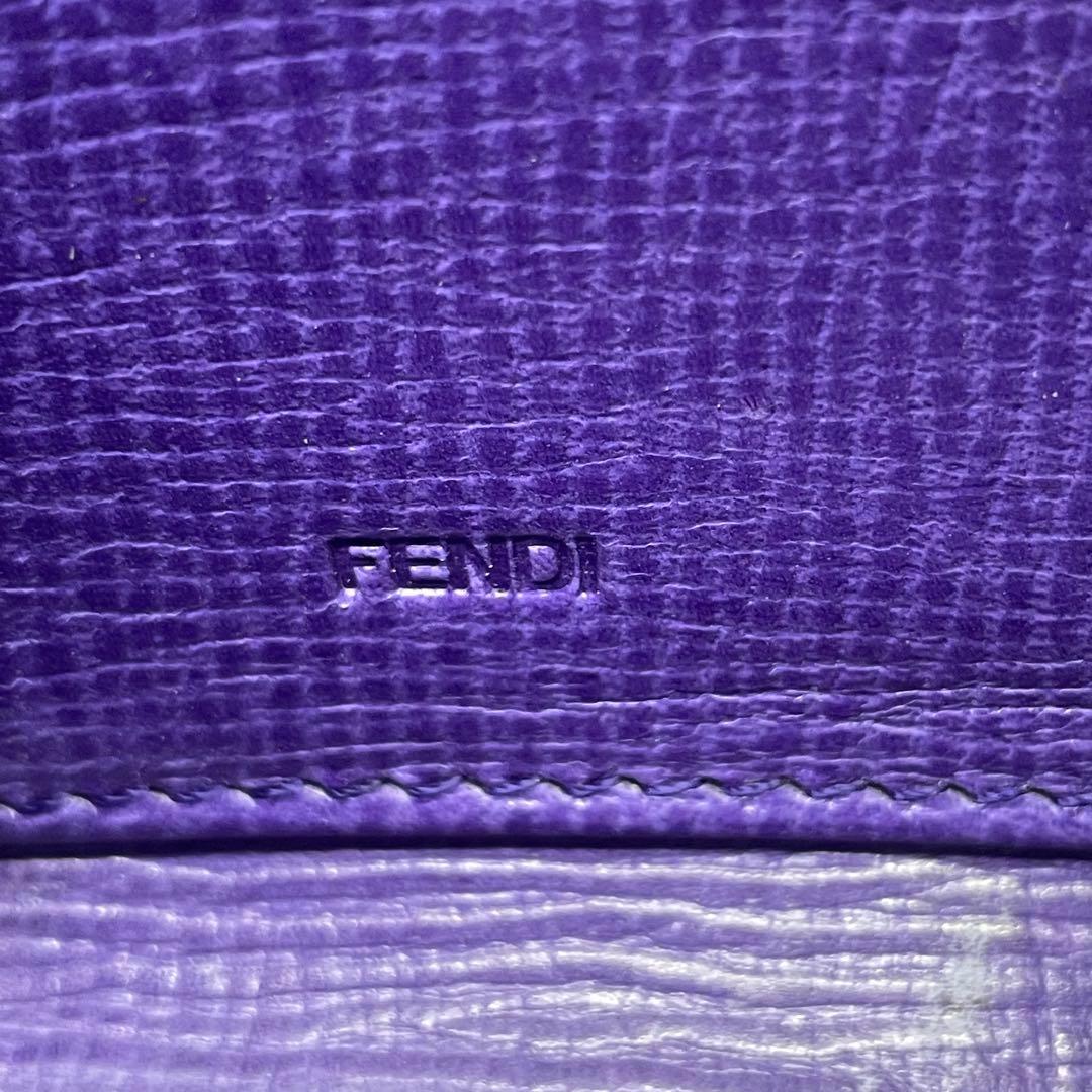 【良品】 FENDI フェンディ ズッカ FF 長財布