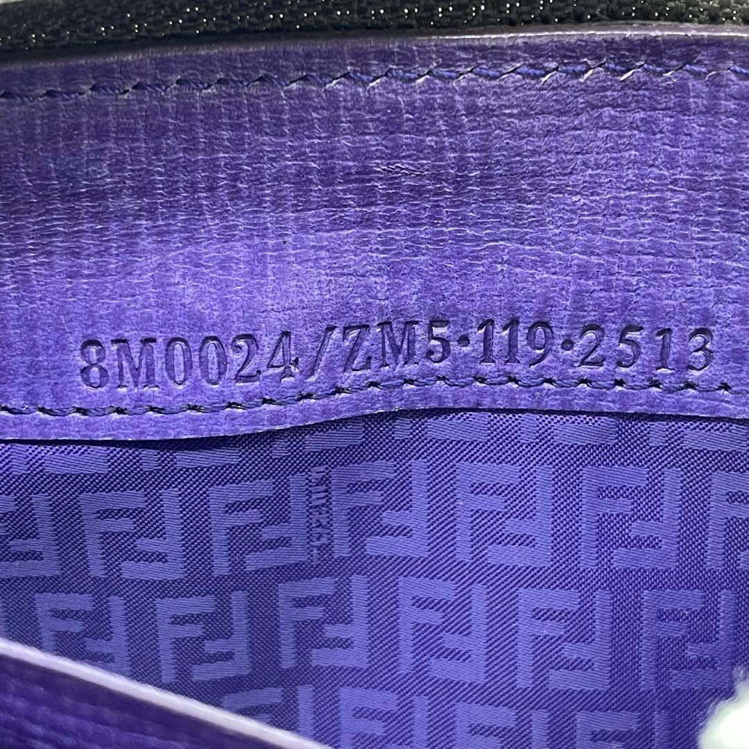 【良品】 FENDI フェンディ ズッカ FF 長財布