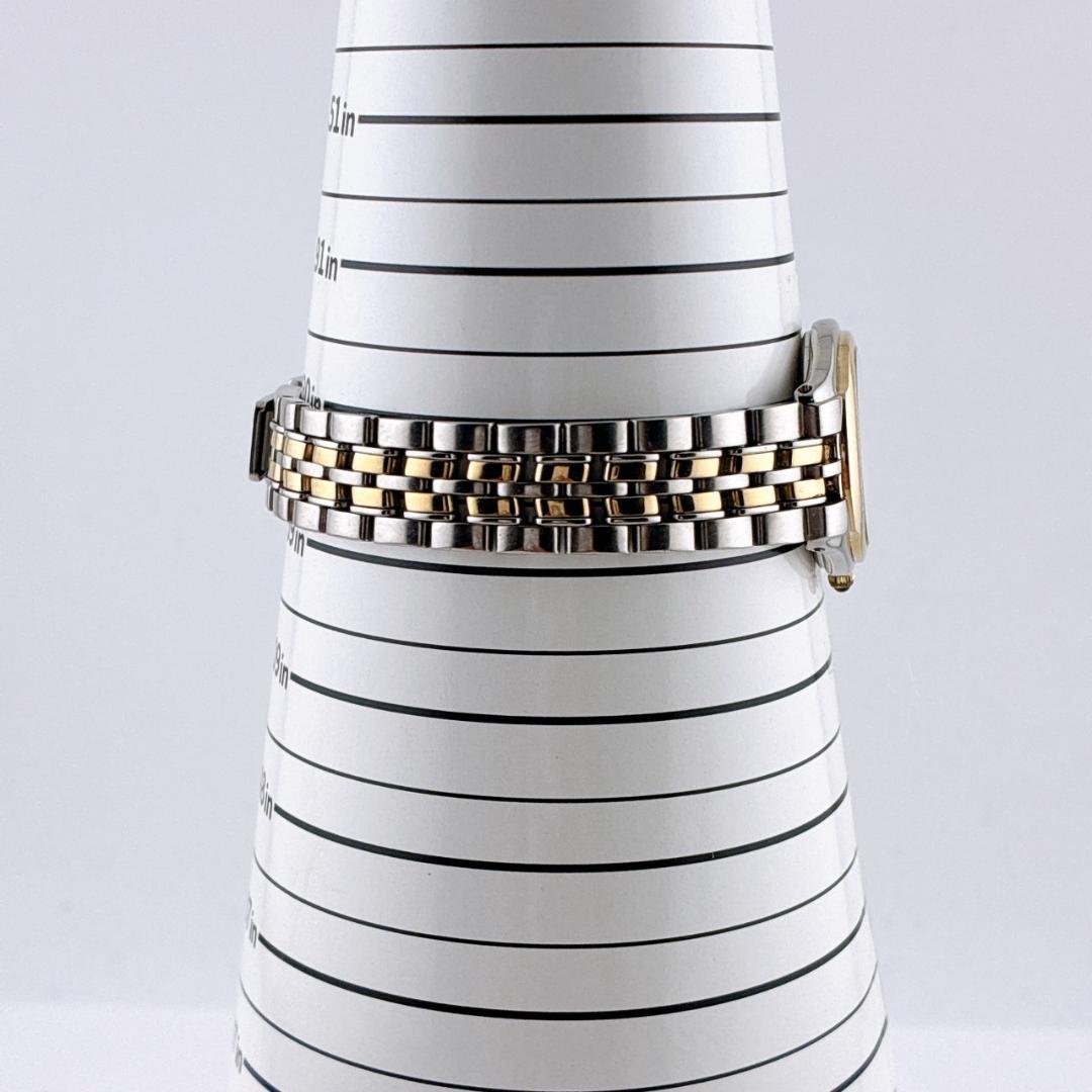 【電池交換済】SEIKO　EXCELINE　レディース腕時計　コンビ　ゴールド