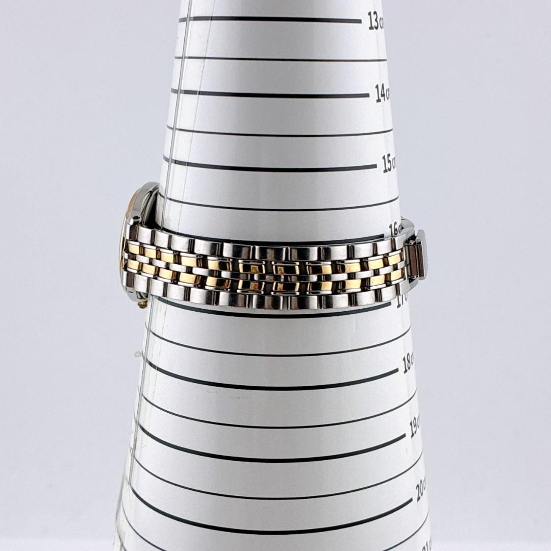 【電池交換済】SEIKO　EXCELINE　レディース腕時計　コンビ　ゴールド