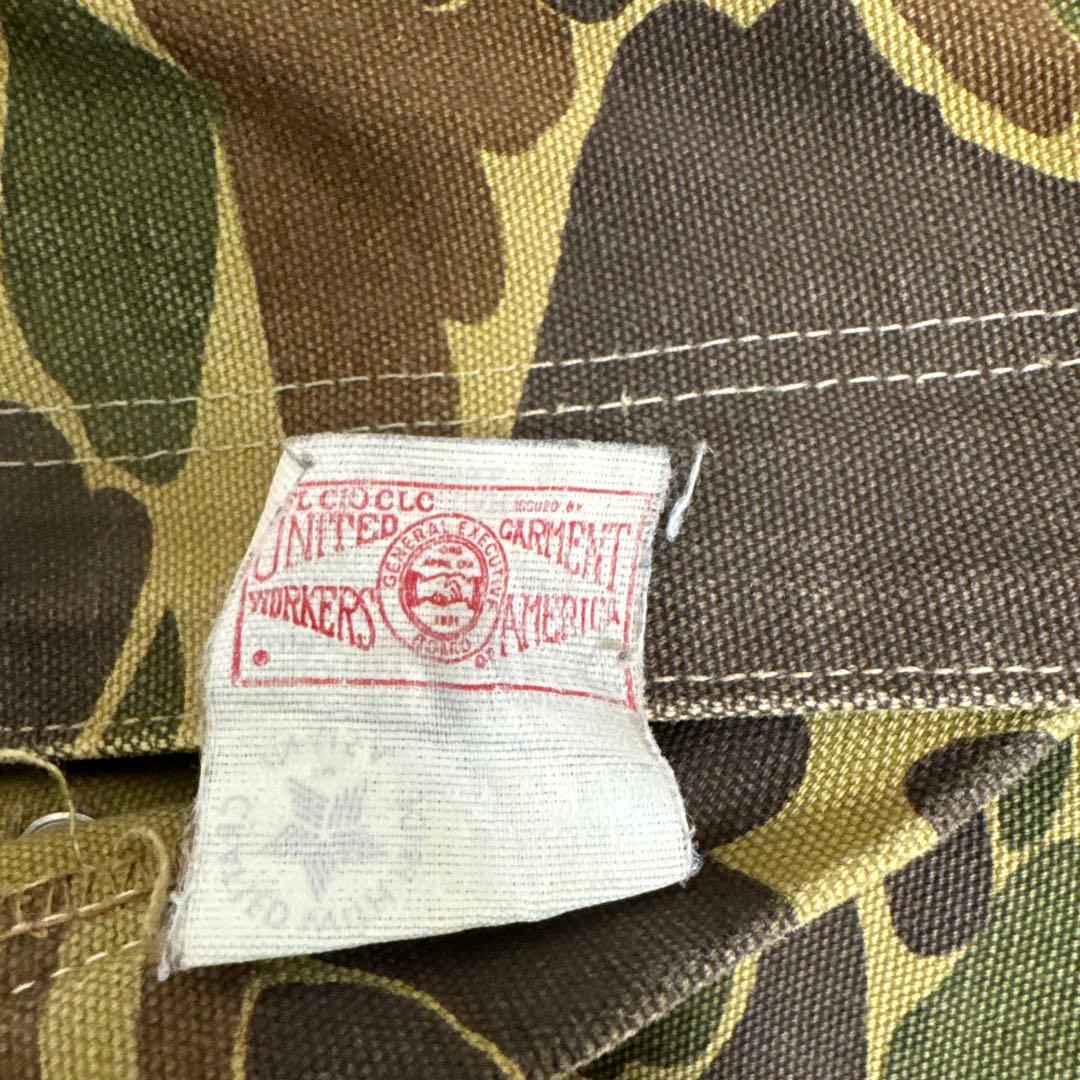 80sCarhartt カモフラージュ ワークパンツ