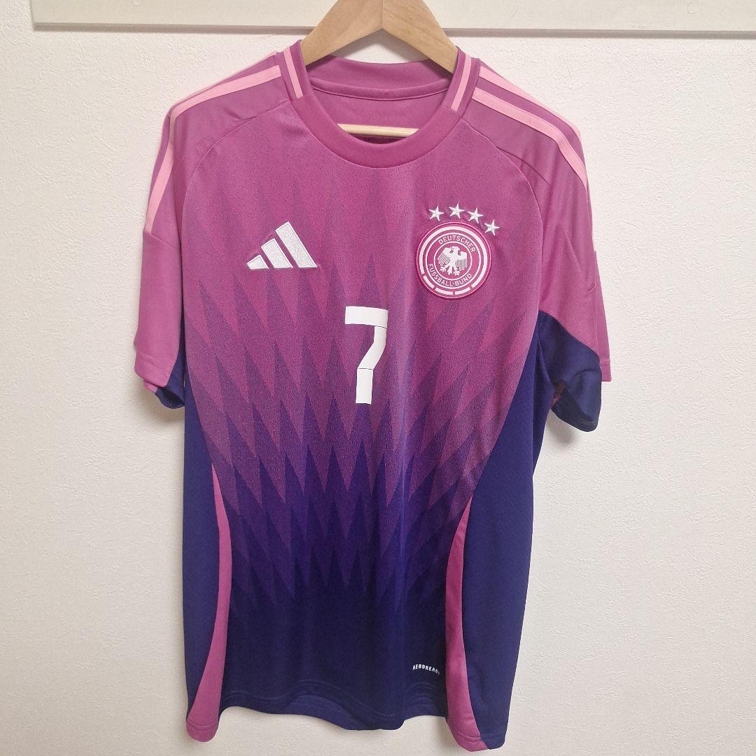 ドイツ代表　2024 ユニフォーム　アウェイ　半袖　レプリカ　#7.ハヴァーツ