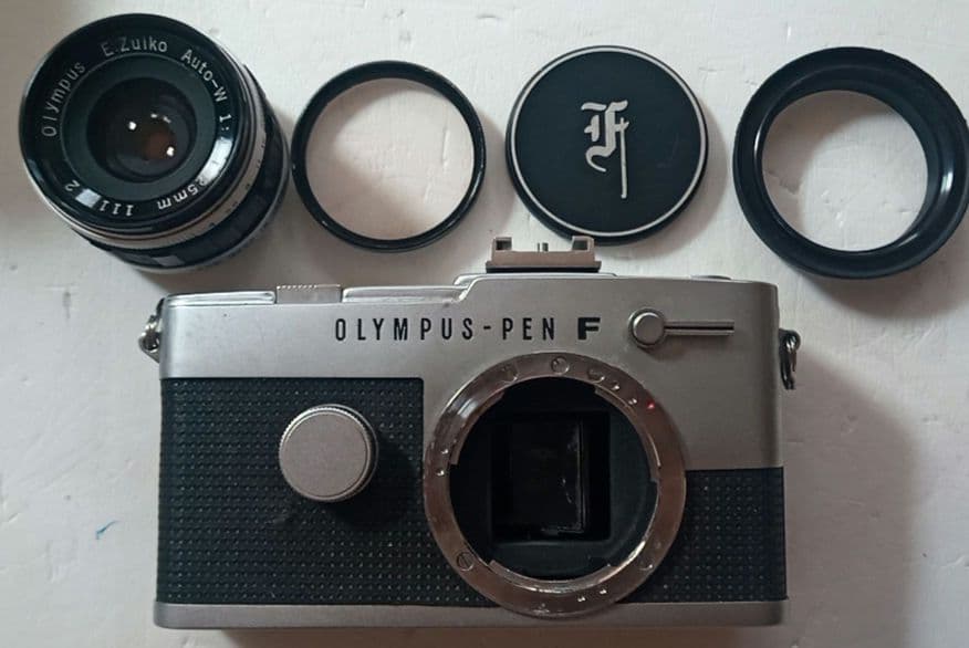 OLYMPUS-PEN FT ファインダー付き ジャンク品