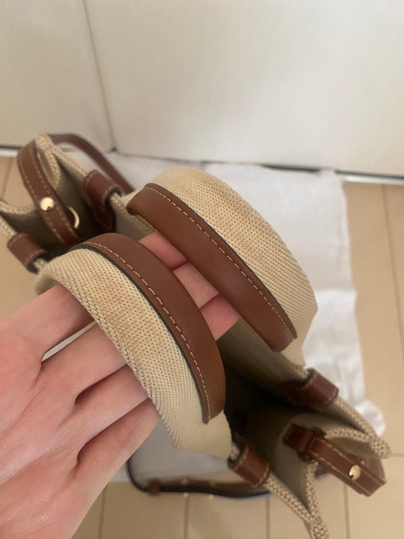 Chloé クロエ　キャンバス トートバッグ