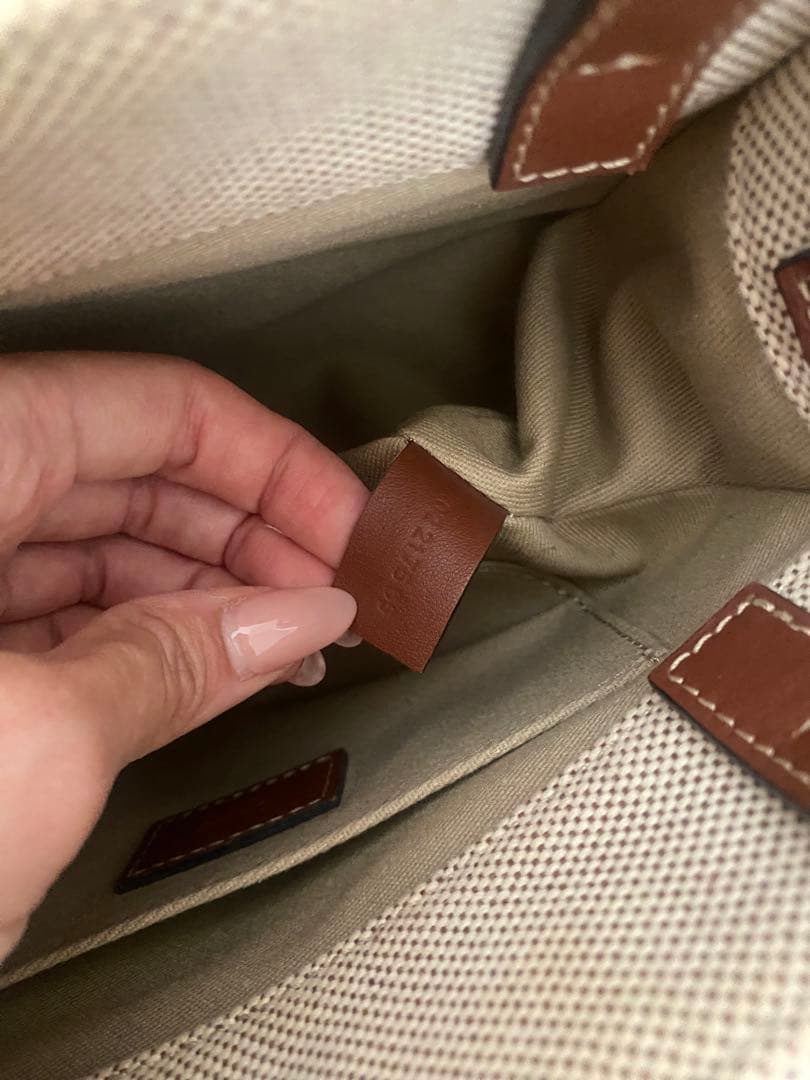 Chloé クロエ　キャンバス トートバッグ