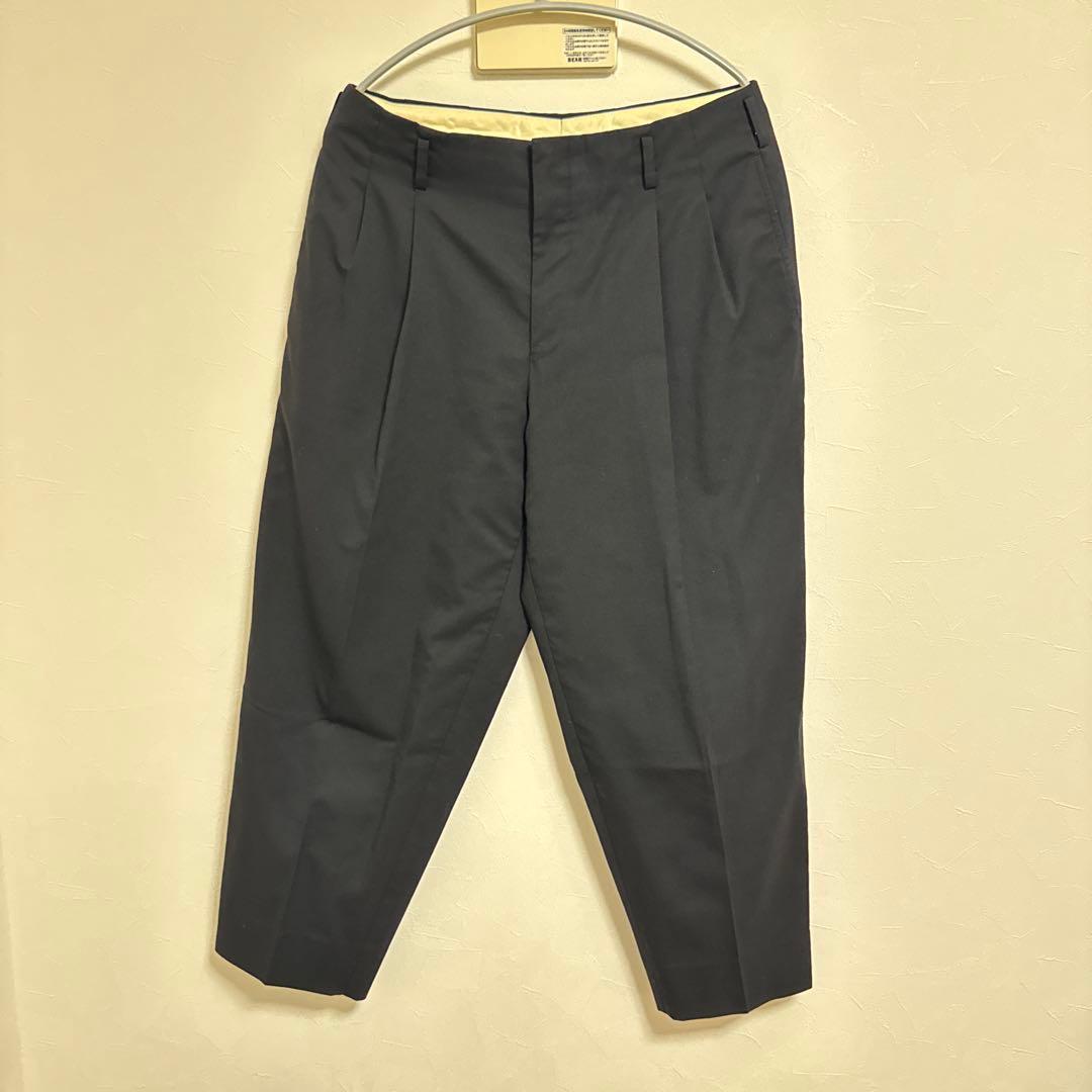 AD2017 コムデギャルソンオムプリュス エステル ウール ツータック パンツ