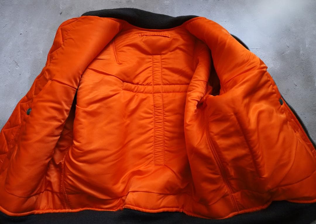 【Lサイズ】バズリクソンズ MA-1 Dタイプ リフレクター フライトジャケット