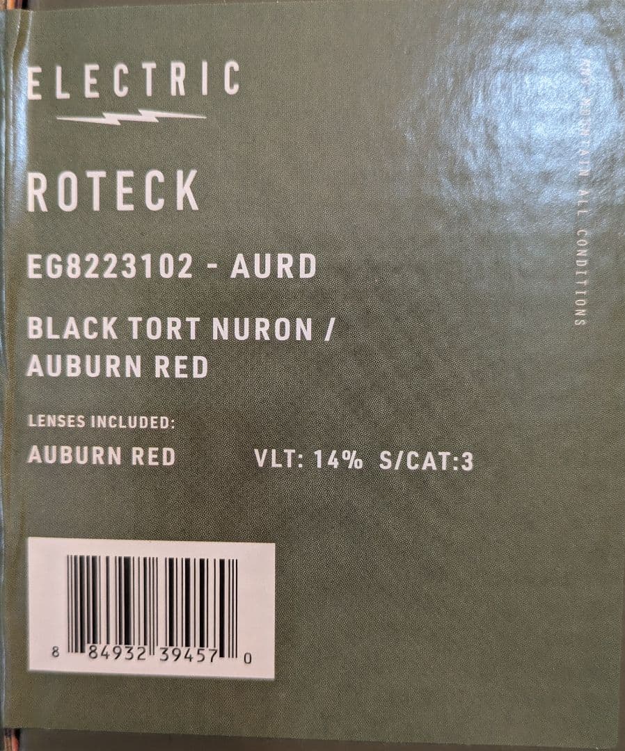 ELECTRIC ROTECK ゴーグル オーバンレッド