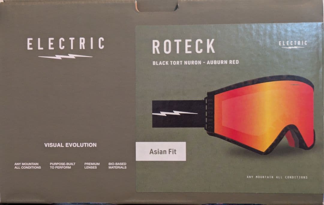 ELECTRIC ROTECK ゴーグル オーバンレッド