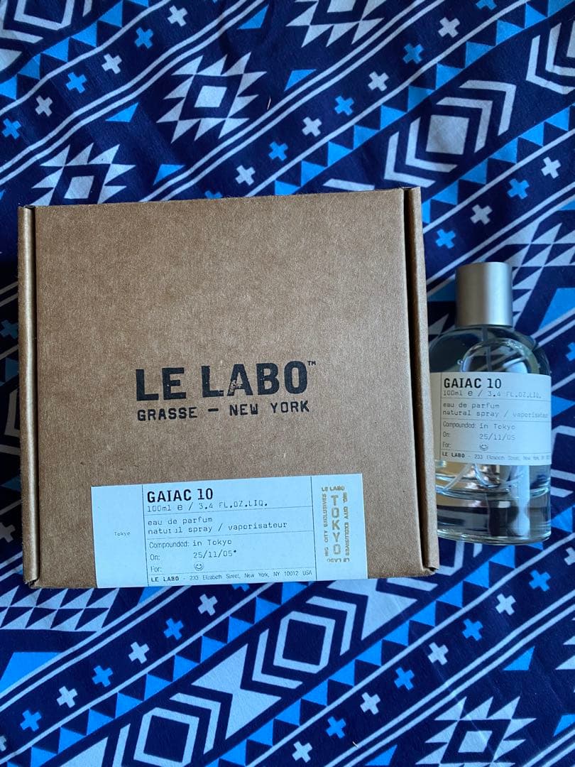 期間限定値下げ　LE LABO GAIAC 10 100ml 国内購入