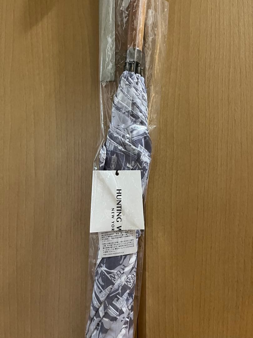 新品　未使用　ハンティングワールド　ブランド　傘　アンブレラ　レア