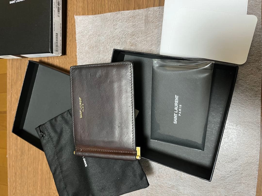 サンローラン マネークリップ フラグメントケース