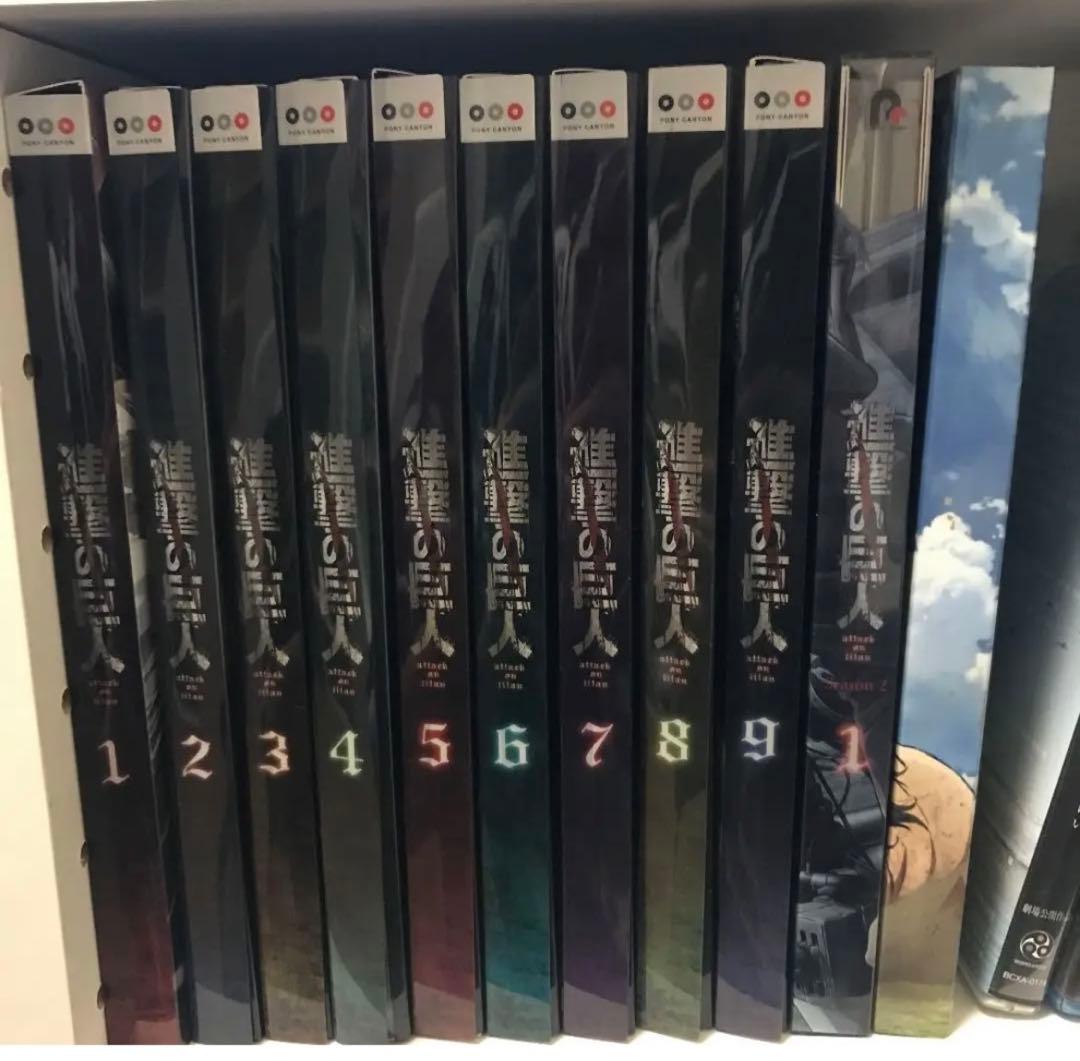 進撃の巨人 Blu-ray season1.2