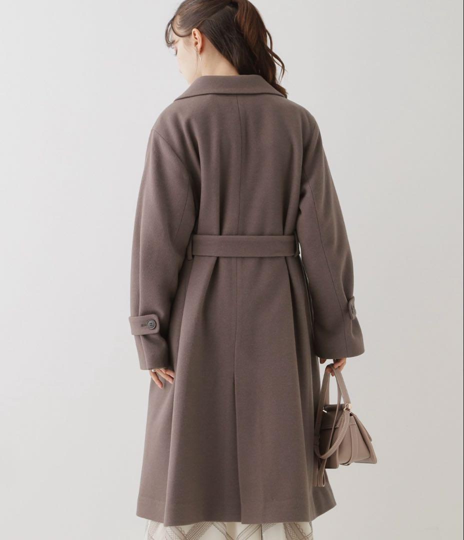 クチュールブローチ　ベーシックチェスターコート