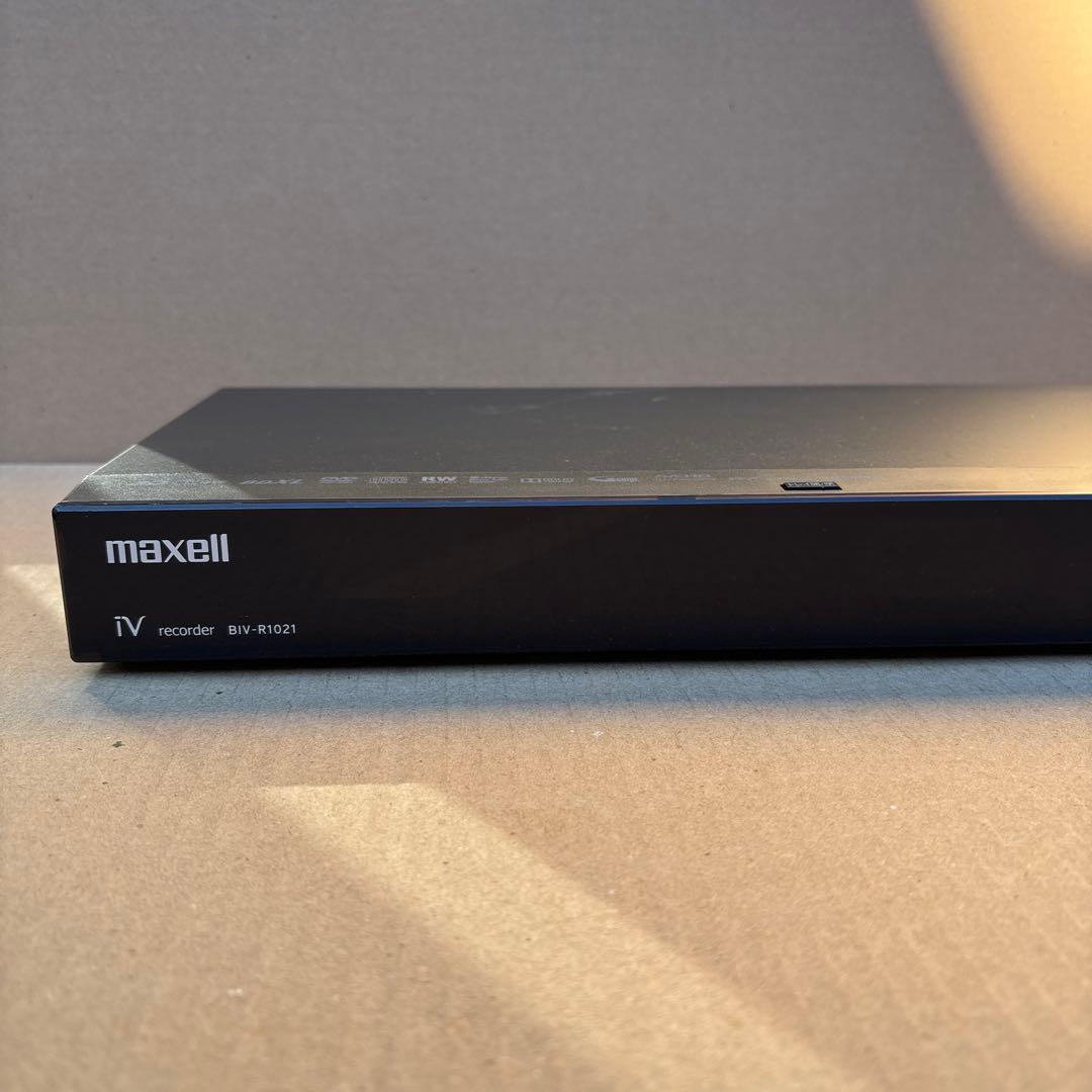 中古品マクセルiVDR ブルーレイレコーダーBIV-R1021 ジャンク扱い