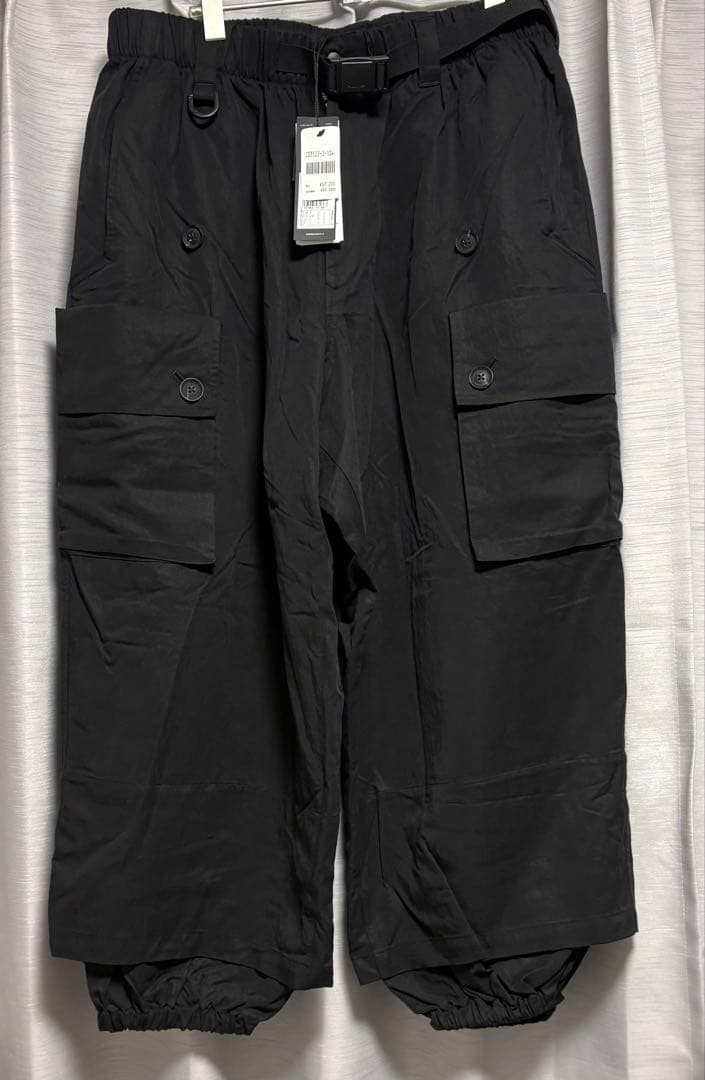 Y3 ウォッシュドツイル カーゴ パンツ（L）新品