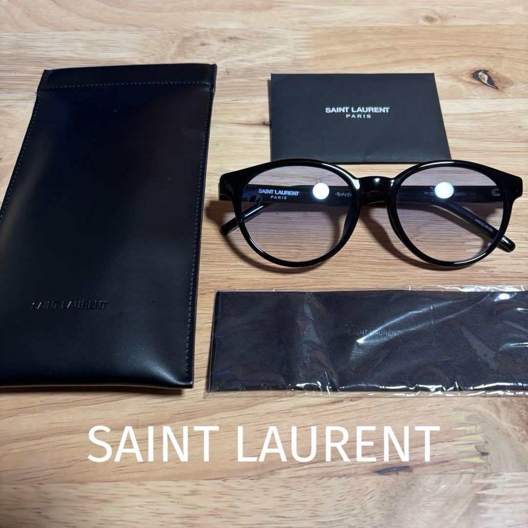 SAINT LAURENT サンローラン サングラス メガネ ブラック