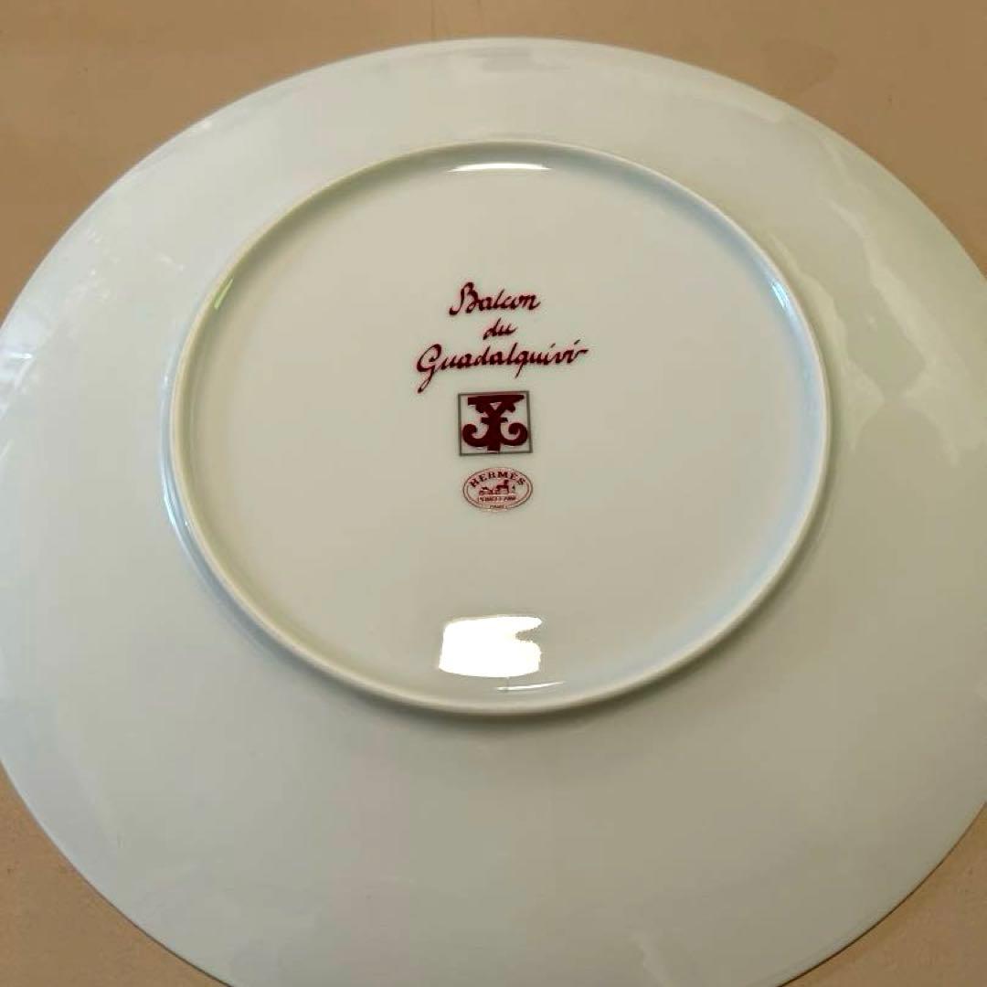 【さくら】未使用　HERMES ガダルキヴィール ディナープレート26cm