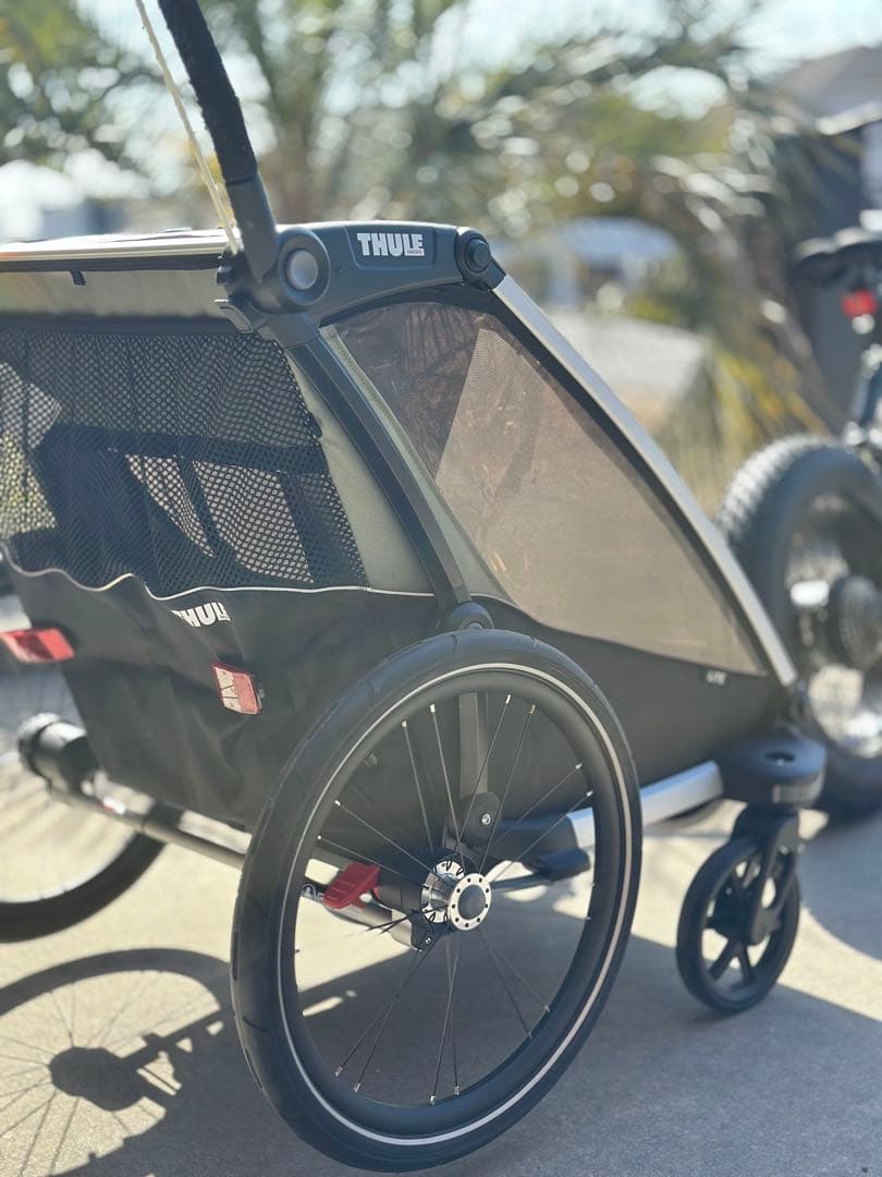 【美品】Thule Chariot Lite2チャイルドトレーラー