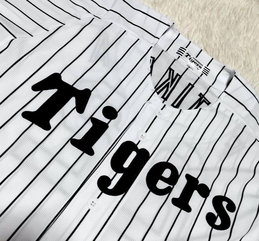 極美品　阪神タイガース　半袖レプリカユニフォーム　藤川球児 監督　90th　M
