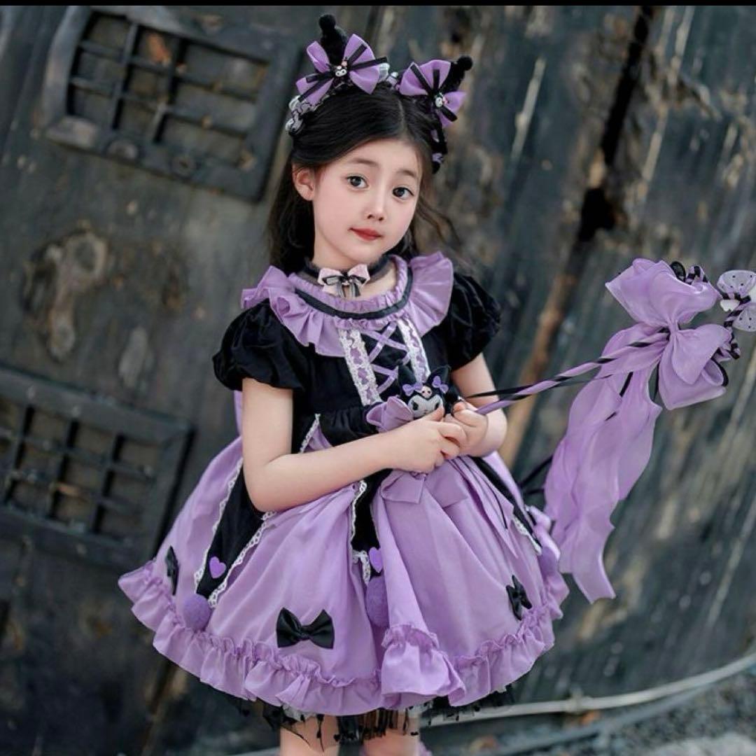 新品ロリータプリンセスドレス女の子ドレス 夏クロミ風✨