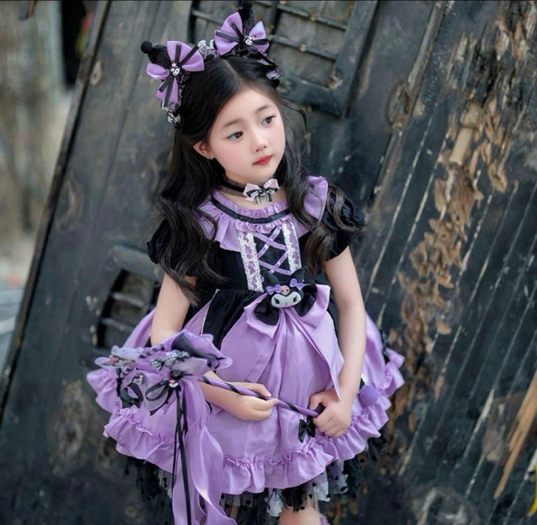 新品ロリータプリンセスドレス女の子ドレス 夏クロミ風✨