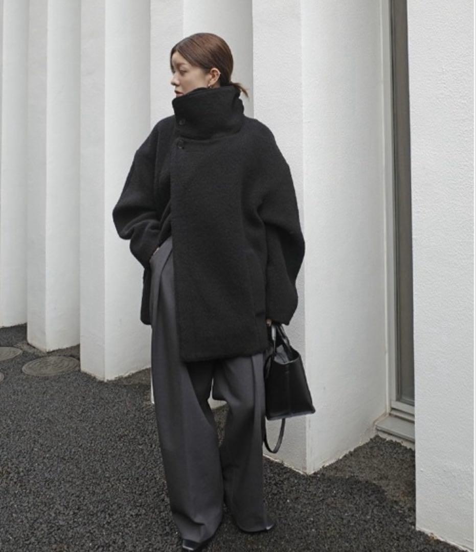 TODAYFUL スタンドカラーブークレジャケット　38