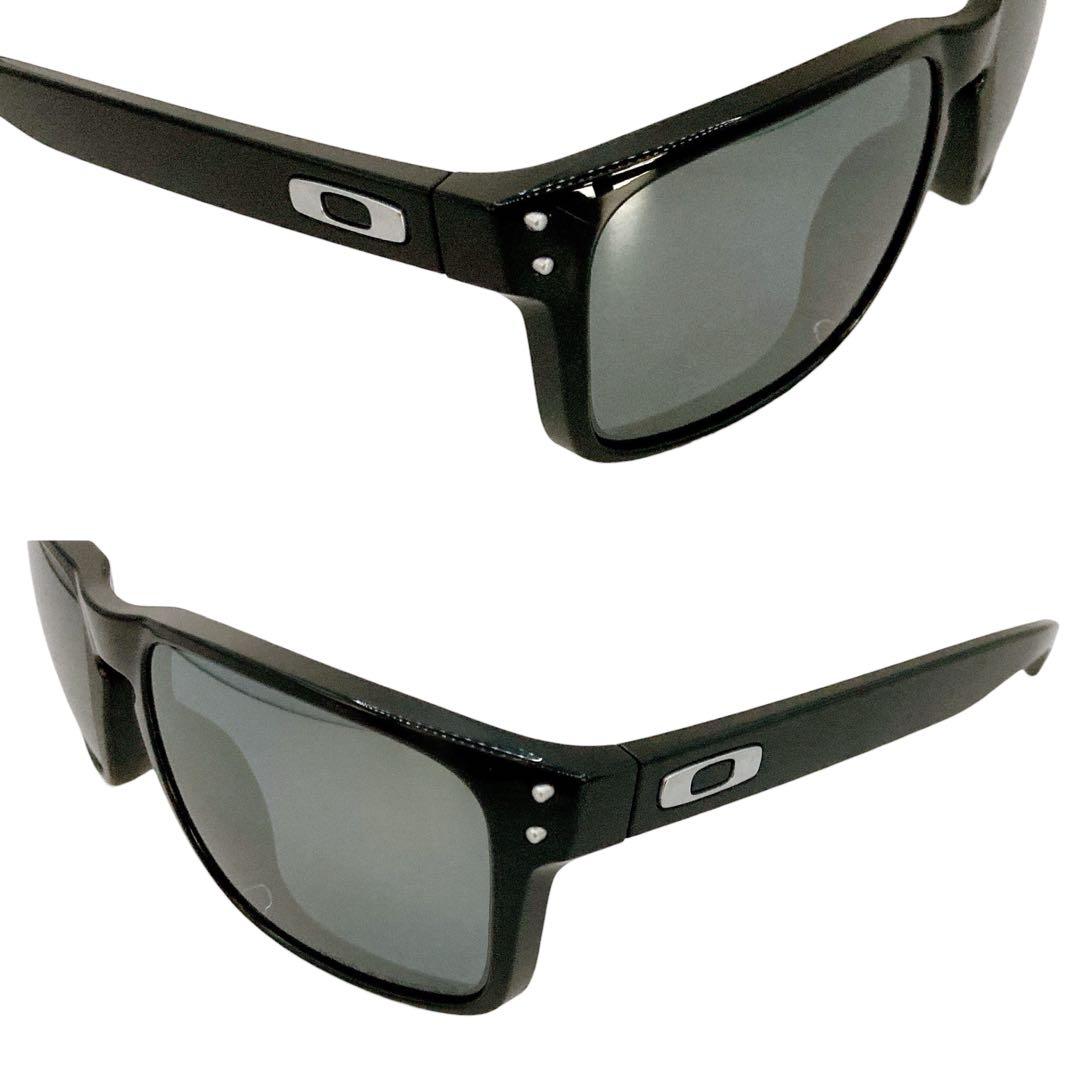 極美品✨OAKLEY HOLBROOK サングラス　POLARIZED 偏光　黒