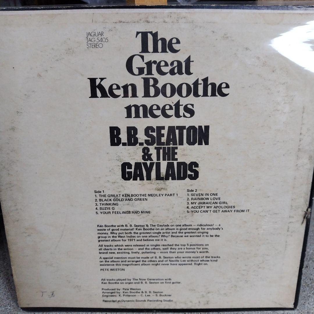 美盤The Great Ken Boothe meets B.B. Seaton