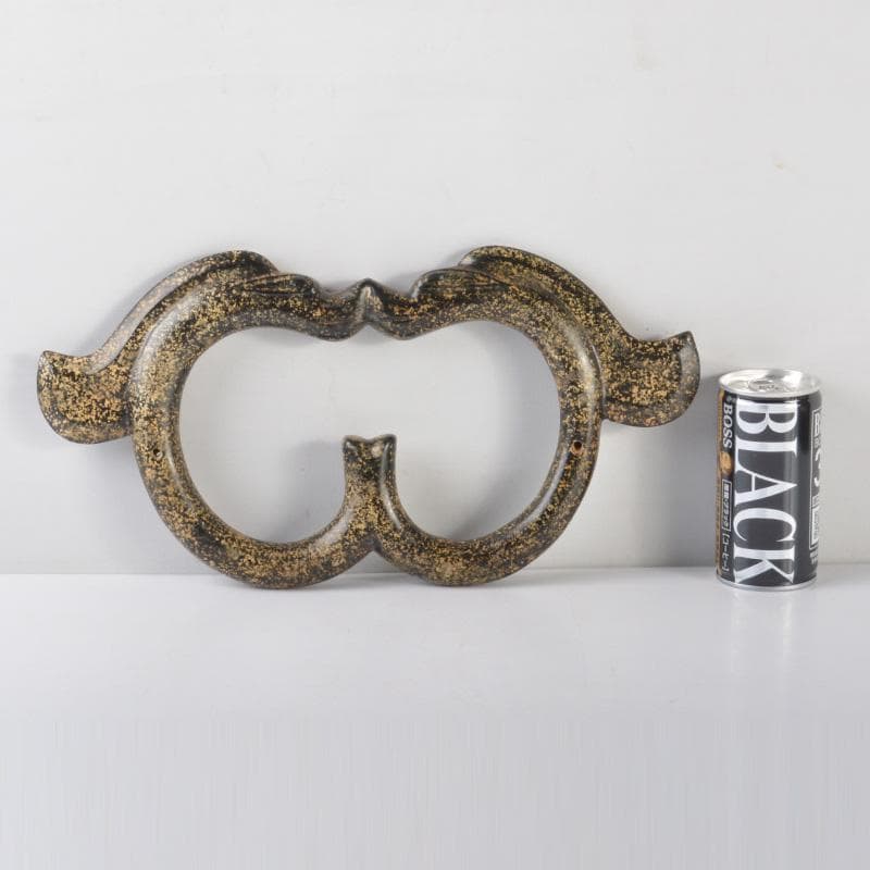 中国　玉石彫刻　神獣刻　玉器　玉壁　V　5141