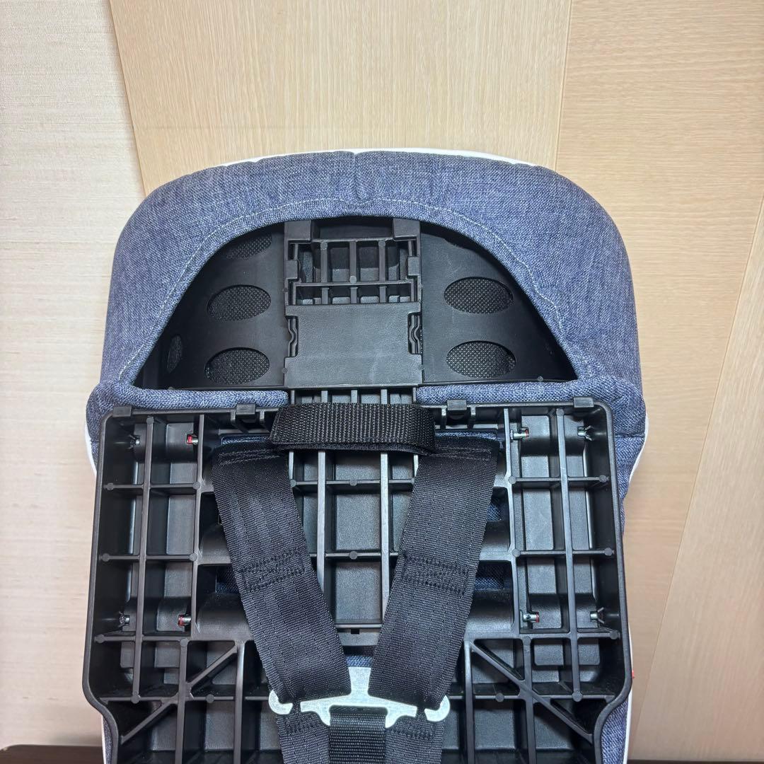 【美品】 日本育児 チャイルドシート トラベルベストECプラス デニム