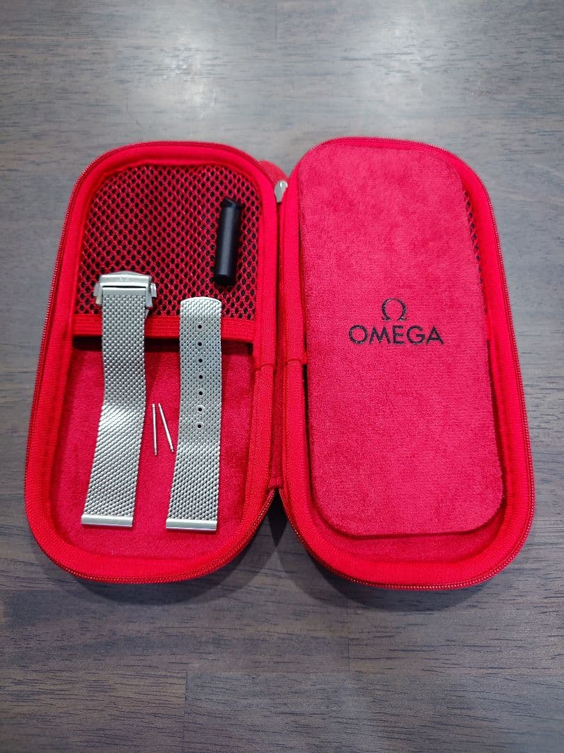 ジ*ゴ様 OMEGA オメガ 純正 ステンレス メッシュブレス 20mm ベルト