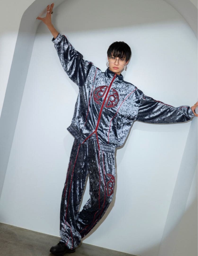 dp Velour Track Jacket 龍宮城 ベロアジャケット Lサイズ