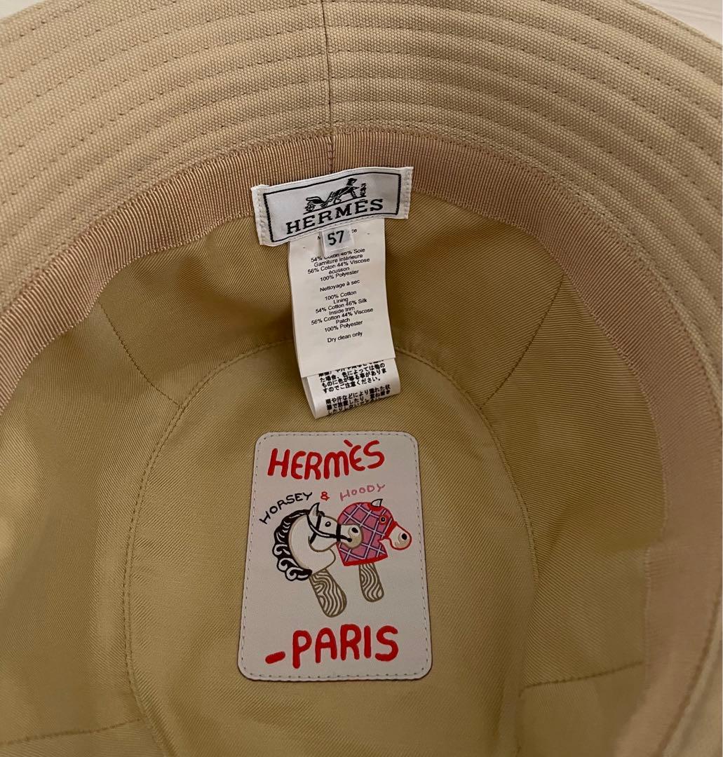 新品未使用　エルメス　ハット”ガルヴィ•シーシェル”