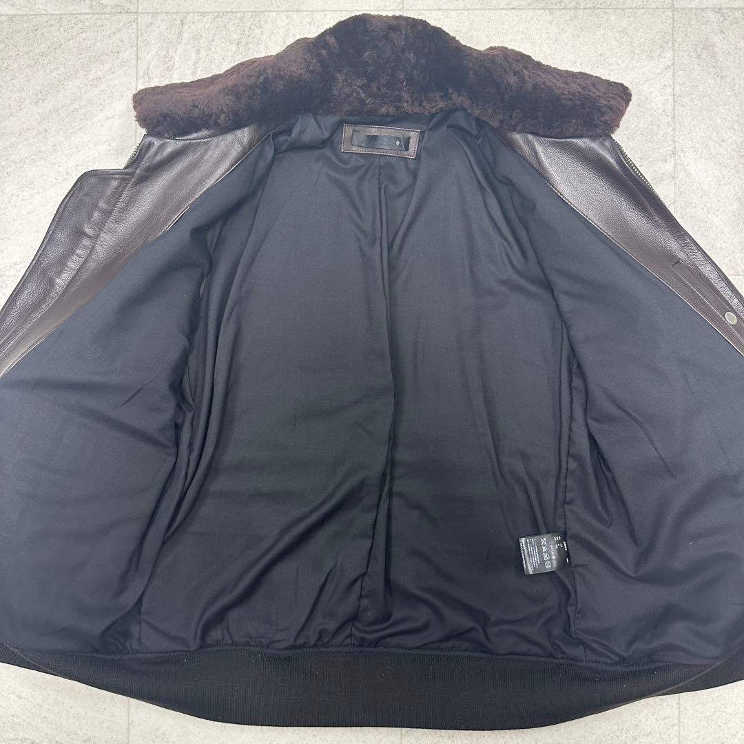 3L【Liugoo Leathers】A2 G1 牛革 フライト ジャケット