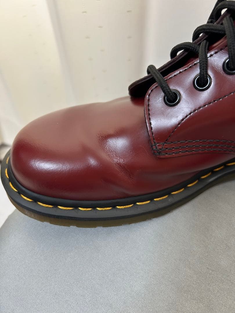 ドクターマーチン 8ホールブーツ チェリーレッド UK7.0(26cm)