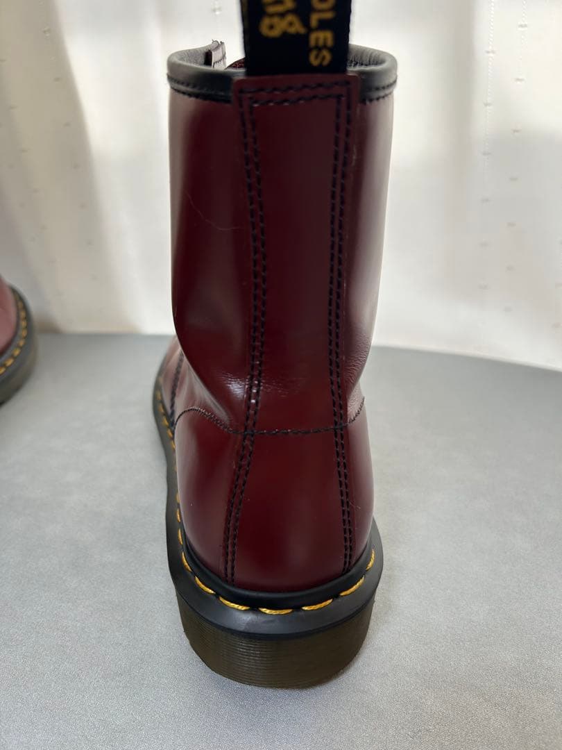 ドクターマーチン 8ホールブーツ チェリーレッド UK7.0(26cm)