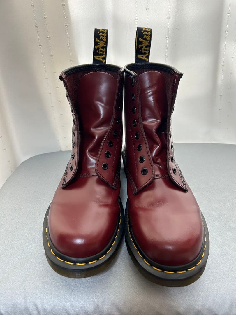 ドクターマーチン 8ホールブーツ チェリーレッド UK7.0(26cm)