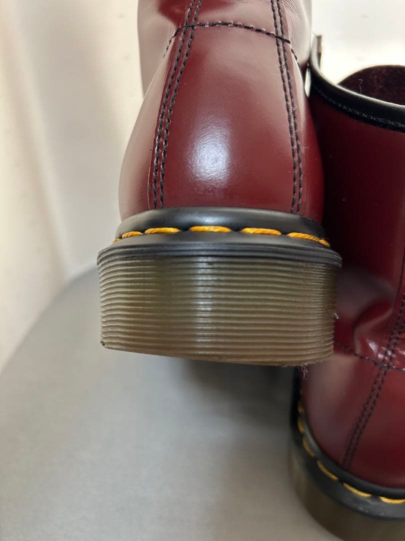 ドクターマーチン 8ホールブーツ チェリーレッド UK7.0(26cm)