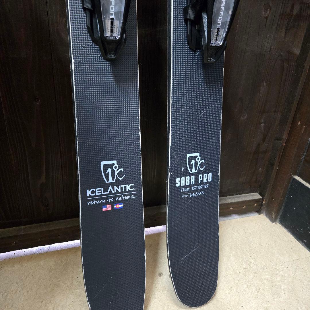 ICELANTIC SABA PRO 107 177cm スキー